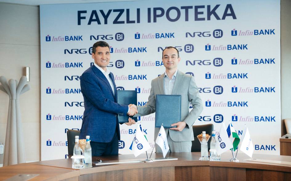 NRG-BI ва InfinBANK янги “Файзли Ипотека” ипотека лойиҳасини тақдим этди